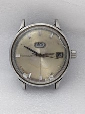 Citizen Autodater Seven 4001 Automatic Vintage Watch Cream Dial For Parts