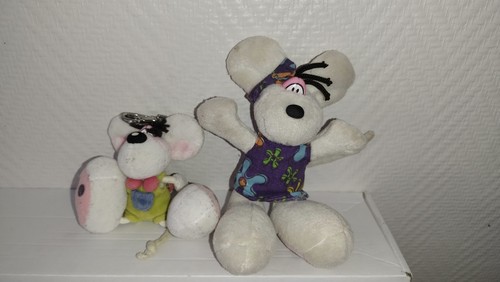 Lot deux peluche diddl - lot,