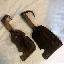 Roncola pennata (Manarasso/ Marasso) del'800 restaurata (2 pezzi 31 e 33cm)