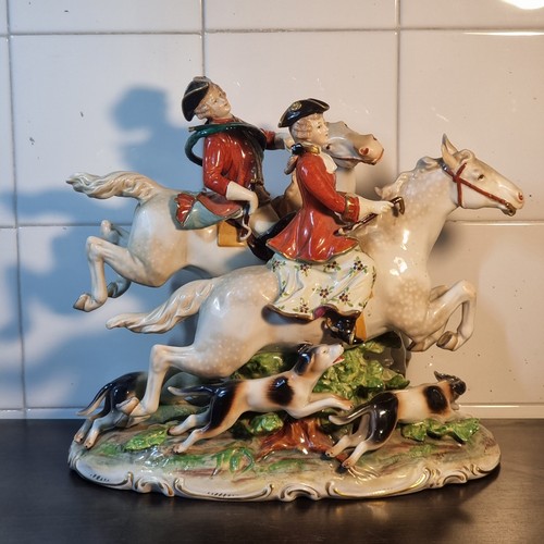 Statua ceramica capodimonte - statua,