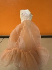 Vestito Barbie Peaches'n Cream Fiori Di Pesco 1984 Vintage Mattel Superstar