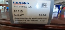 Art. 46115 carrozza ABm 223 - produttore LS Models - Ep. IVb - Scala H0