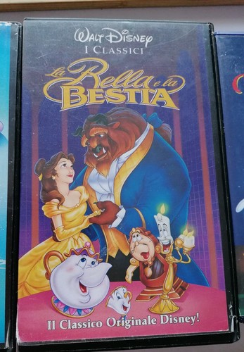 Vhs film bella la bestia - la,
