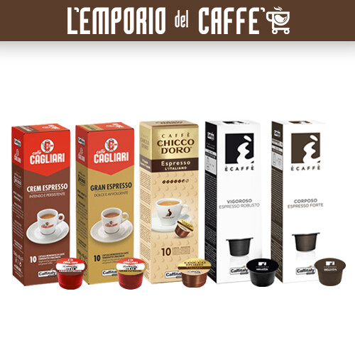 100 capsule caffè - 100,