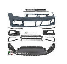 PARAURTI ANTERIORE PER VW POLO AW 2017+ R-LINE LOOK SPOILER KIT ESTETICO