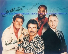 MAGNUM PI CAST AUTOGRAFO