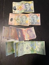 Romania Set Monete 1,5,10,50