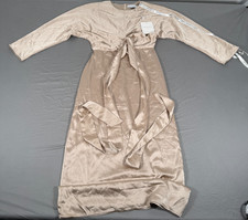 Maxi abito donna raso Bria