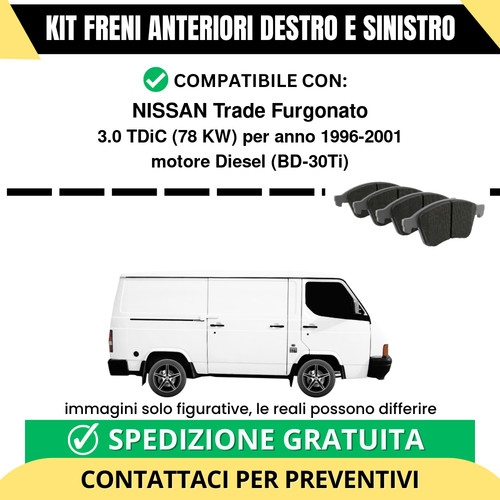 Pastiglie freno anteriori per - freno,