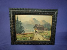 QUADRO DIPINTO A OLIO SU