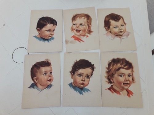 Lotto cartoline bambini - cartoline,