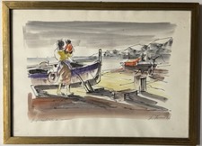 Quadro serigrafia acquarellata