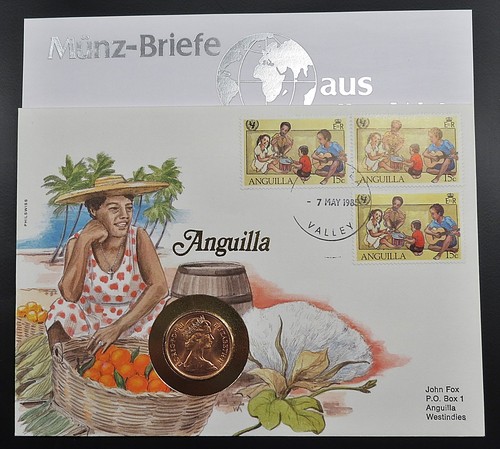 Anguilla pence nuovi 1981 - -,