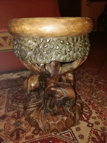 Tavolino sgabello etnico - tavolino/sgabello,