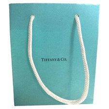 Tiffany Co sacchetto regalo originale per gioielli borsa shopper carta azzurra