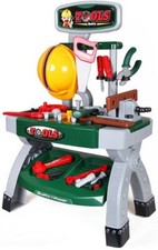 BANCO DA LAVORO PER BAMBINI CON ATTREZZI E ACCESSORI l'aggiustatutto 