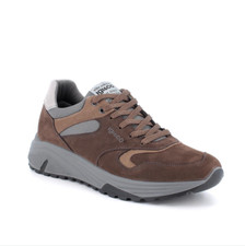 IGI&CO SCARPE SNEAKERS DA UOMO CASUAL 6639822 MARRONE MEMORY FOAM DAL 40 AL 45