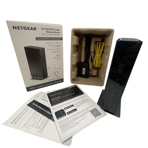 Netgear ac1200 cavo wifi - cavo, modem