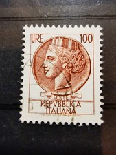 Francobollo 1959-1961 Italia