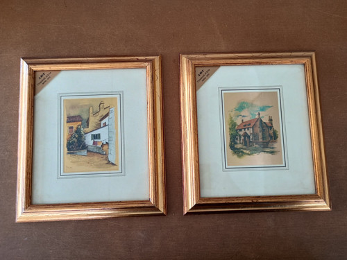 Coppia quadretti vintage - coppia,