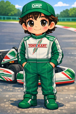Tuta Go Kart Bambini Tony Kart