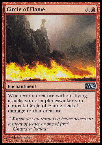 Mtg circle flame - 2x,