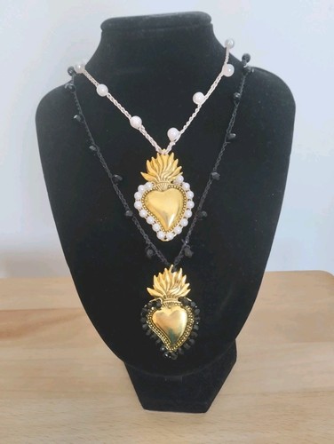 Collana ciondolo cuore ex - ciondolo,