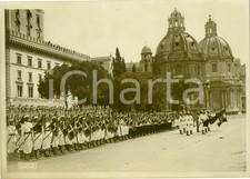 1939 ROMA Giornata della MARINA Omaggio bandiere al MILITE IGNOTO *Fotografia