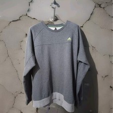 Felpa Vintage Anni '90-Logo Adidas cucito, Imperdibile per i collezzionisti