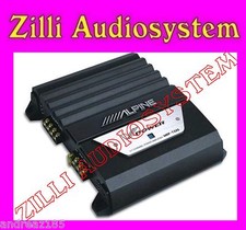 Alpine MRP-T222 Amplificatore a 2 Canali 250 Watts Crossover Garanzia Italia