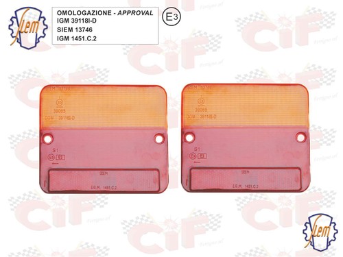Coppia plastiche siem - coppia, ricambio