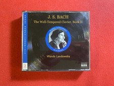3 CD) BACH - THE WELL TEMPERED CLAVIER (2006) WANDA LANDOWSKA Naxos COME NUOVO