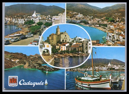 Cartolina cadaques costa - /,