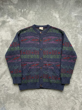 Vintage 80s 90s navy abstract