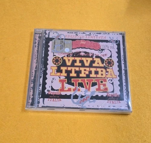 Litfiba viva live cd - litfiba-viva, live-