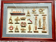 Rara scatola ombra vintage
