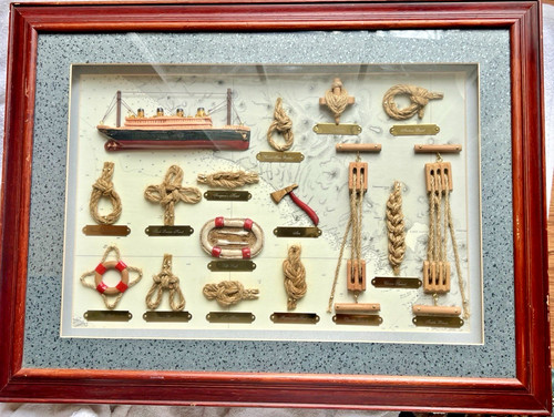 Rara scatola ombra vintage