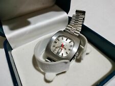 orologio Camy Geneva Time Square lancetta rossa firmato vintage 1971 Swiss Made