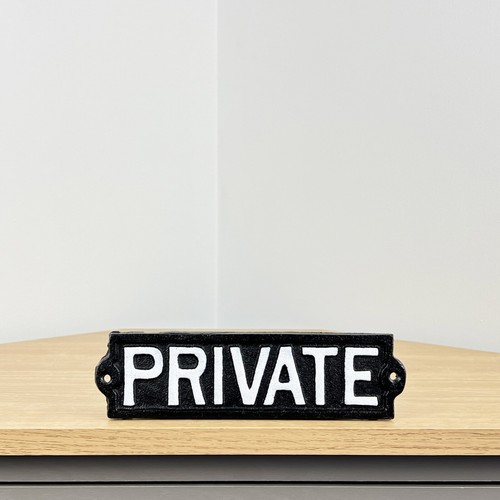 Insegna porta privata cancello - porta,
