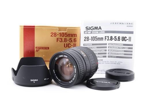 Sigma zoom 105mm - 28-105mm, f3.8-5.6