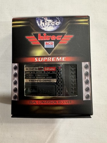 Hitec rcd supreme rcd3500 - rcd, fm