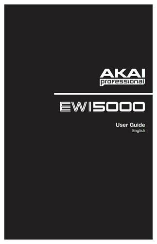 Akai ewi5000 electric wind - akai,