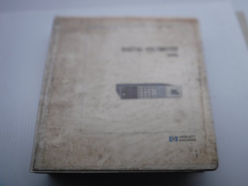 Hewlett packard 3456a - hewlett,