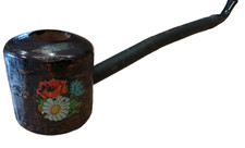 Pipa artigianale in legno "Vintage" con decori realizzati a mano