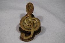 Clip vintage in ottone per