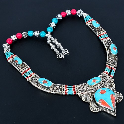 Collana etnica tibetana - , in