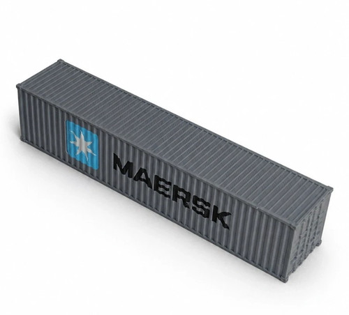 Scale maersk 40ft - h0, 1:87