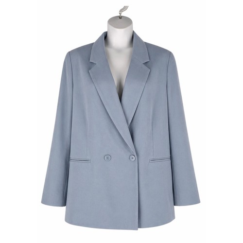 Blazer blu chiaro trama - blu,
