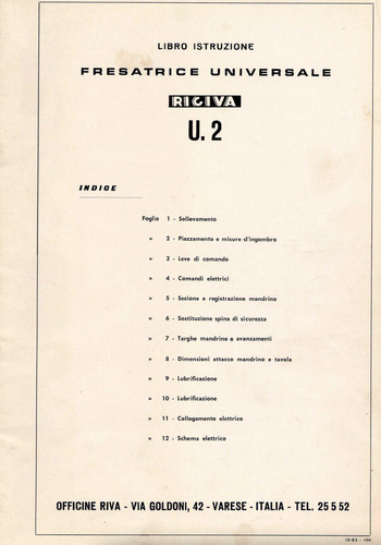 Rigiva fresatrice manuale - rigiva, u2
