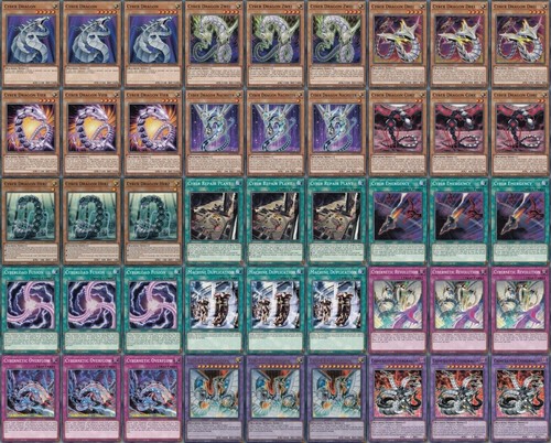 Yugioh deck cyber drago - yugioh,